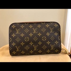 💯 Louis Vuitton Orsay Pochette Clutch